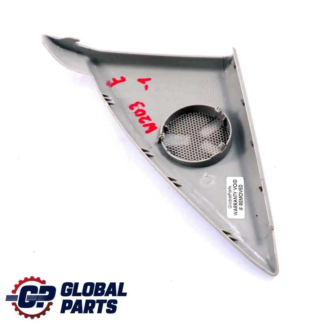 Mercedes C W203 Rejilla Altavoz Tweeter Puerta Delantera Derecha - SKU A2037250294-1 - Número de pieza A2037250294