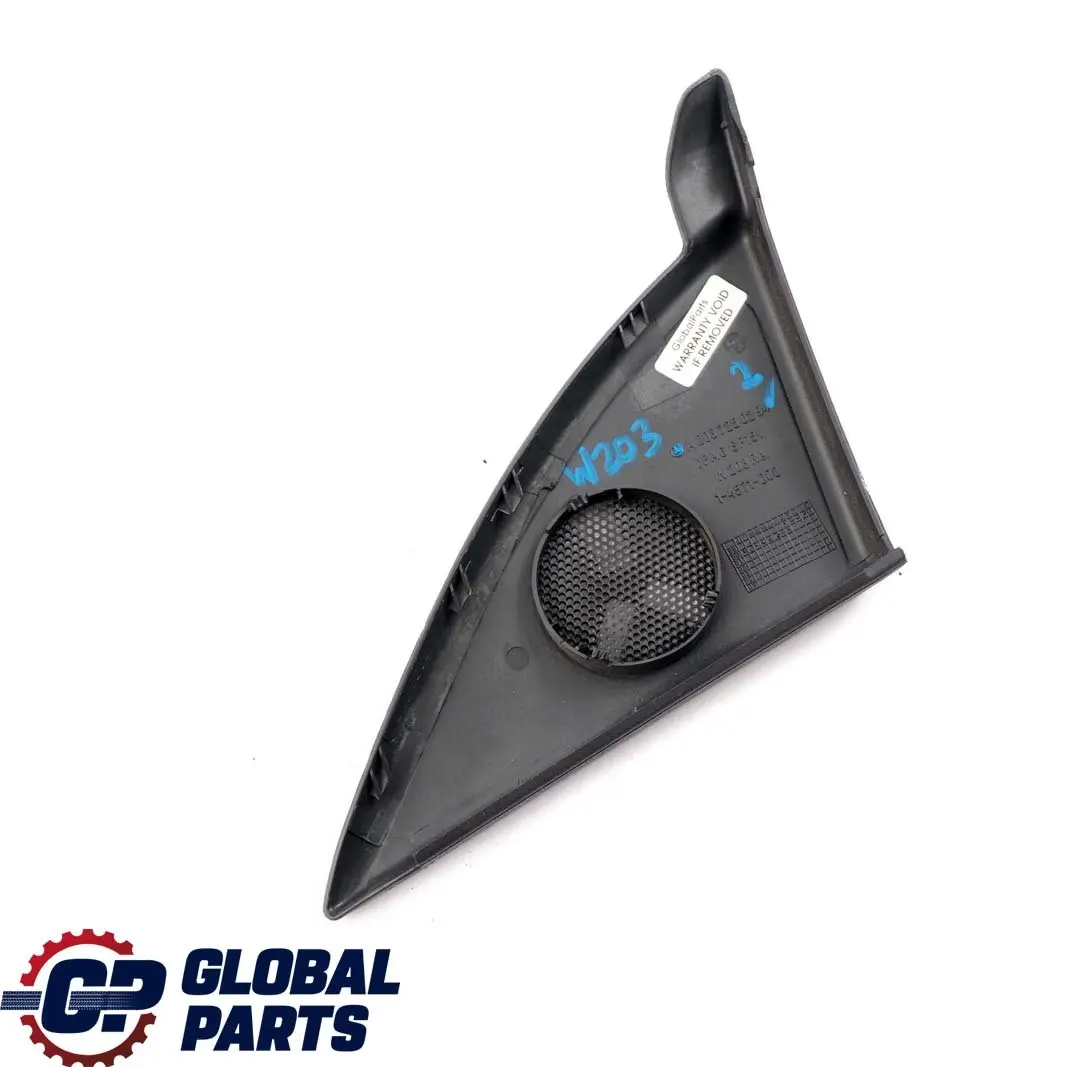 Mercedes-Benz C W203 Door Tweeter Speaker Cover Grille Right Black to with Part number A2037250294 Mercedes-Benz C W203 Door Tweeter Speaker Cover Grille Right Black - SKU A2037250294-2 - Part number A2037250294