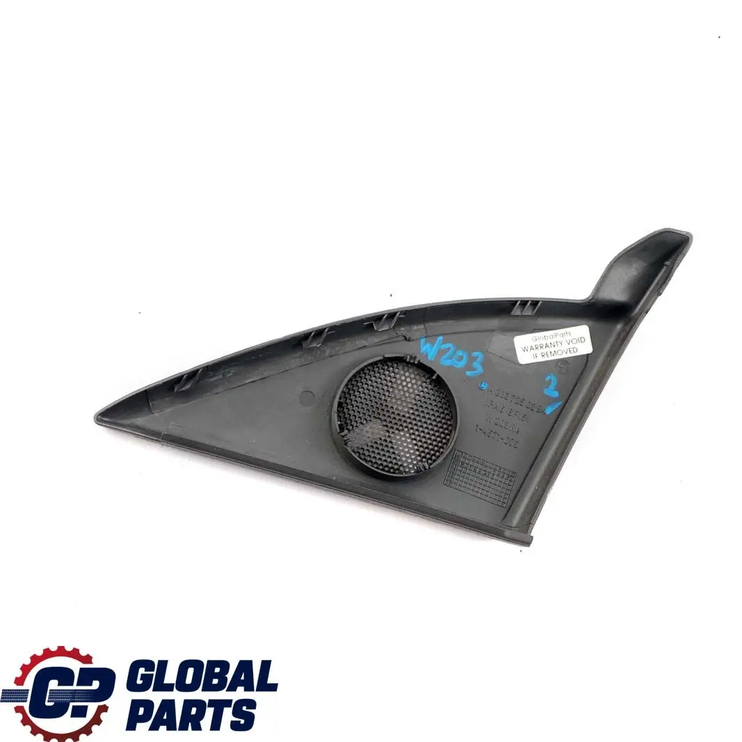  Mercedes-Benz C W203 Door Tweeter Speaker Cover Grille Right Black - SKU A2037250294-2 - Part number A2037250294