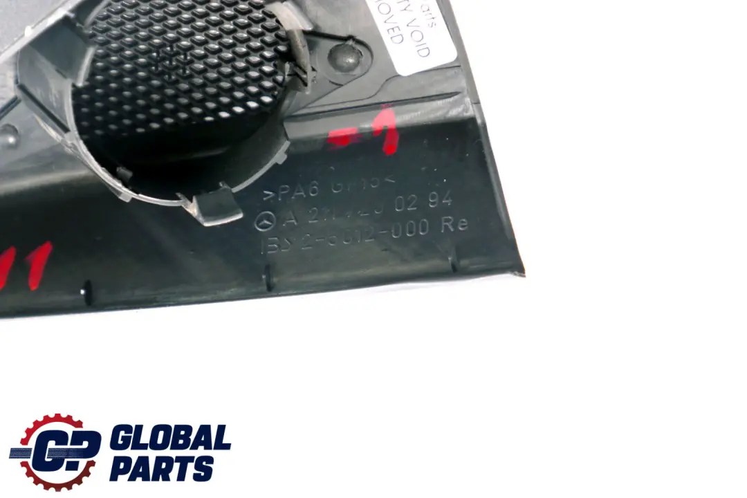 Mercedes CLC CL203 Front Right O/S Wing Mirror Triangle Trim Cover - SKU A2037250294 - Part number A2037250294