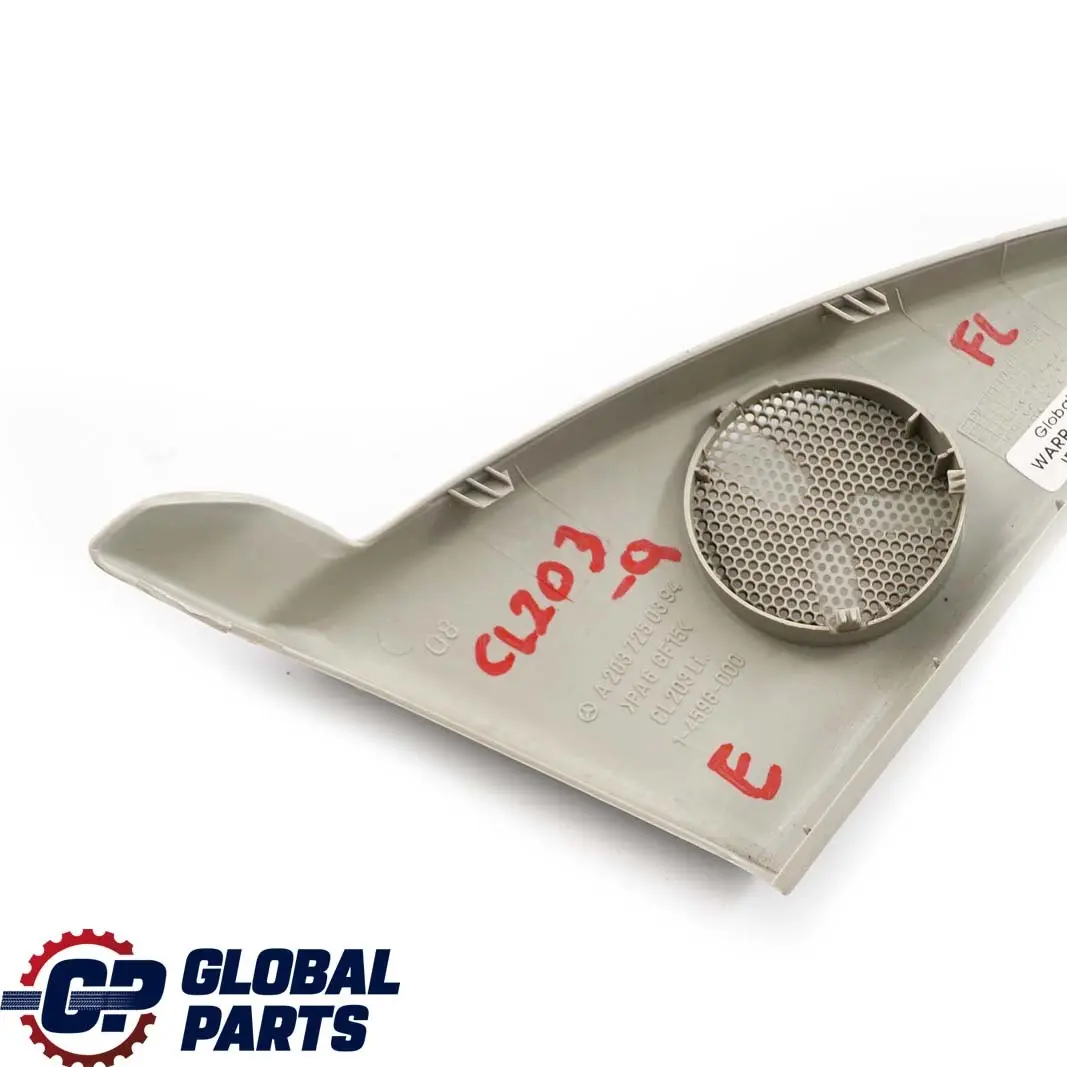 Mercedes-Benz CL203 Front Left N/S Wing Mirror Triangle Trim Cover to with Part number A2037250394 Mercedes-Benz CL203 Front Left N/S Wing Mirror Triangle Trim Cover - SKU A2037250394-q - Part number A2037250394