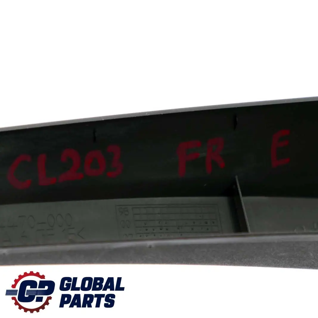 Right O/S Window Frame Trim Mould Cover to Mercedes CLC CL203 with Part number A2037250471 Mercedes CLC CL203 Right O/S Window Frame Trim Mould Cover - SKU A2037250471-1 - Part number A2037250471
