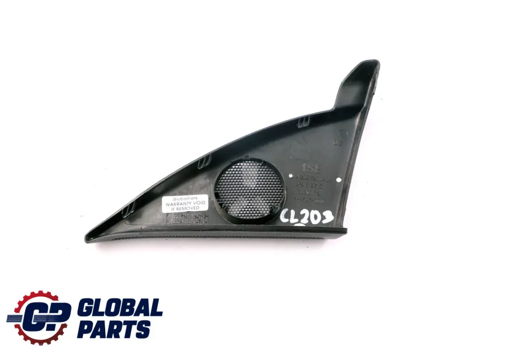 Delantero Derecho Tweeter Altavoz Recubrimiento para Mercedes CL203 con número de pieza A2037250494 Mercedes CL203 Delantero Derecho Tweeter Altavoz Recubrimiento - SKU A2037250494 - Número de pieza A2037250494