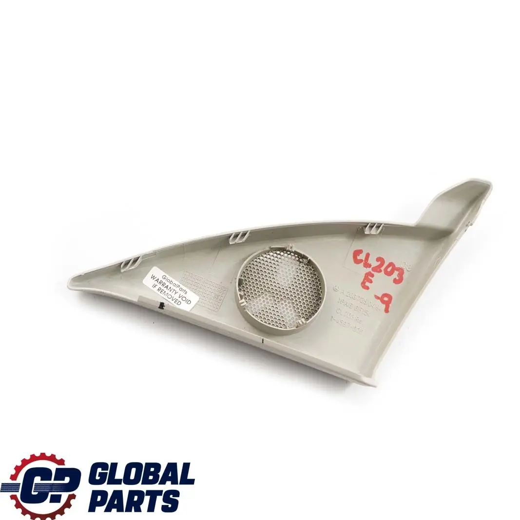 Mercedes-Benz CL203 Front Right O/S Wing Mirror Triangle Trim Cover to with Part number A2037250494 Mercedes-Benz CL203 Front Right O/S Wing Mirror Triangle Trim Cover - SKU A2037250494-q - Part number A2037250494