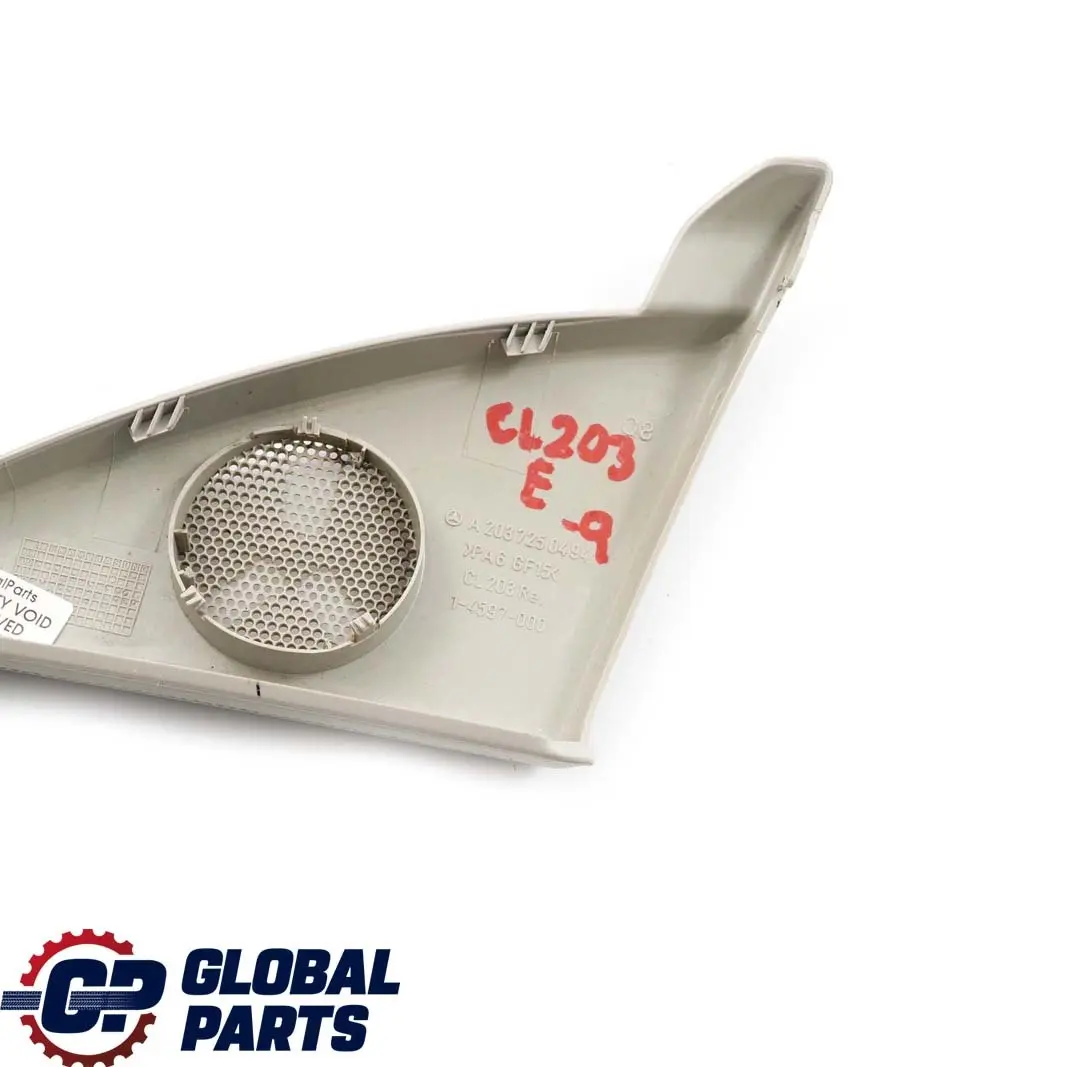 Mercedes-Benz CL203 Front Right O/S Wing Mirror Triangle Trim Cover to with Part number A2037250494 Mercedes-Benz CL203 Front Right O/S Wing Mirror Triangle Trim Cover - SKU A2037250494-q - Part number A2037250494
