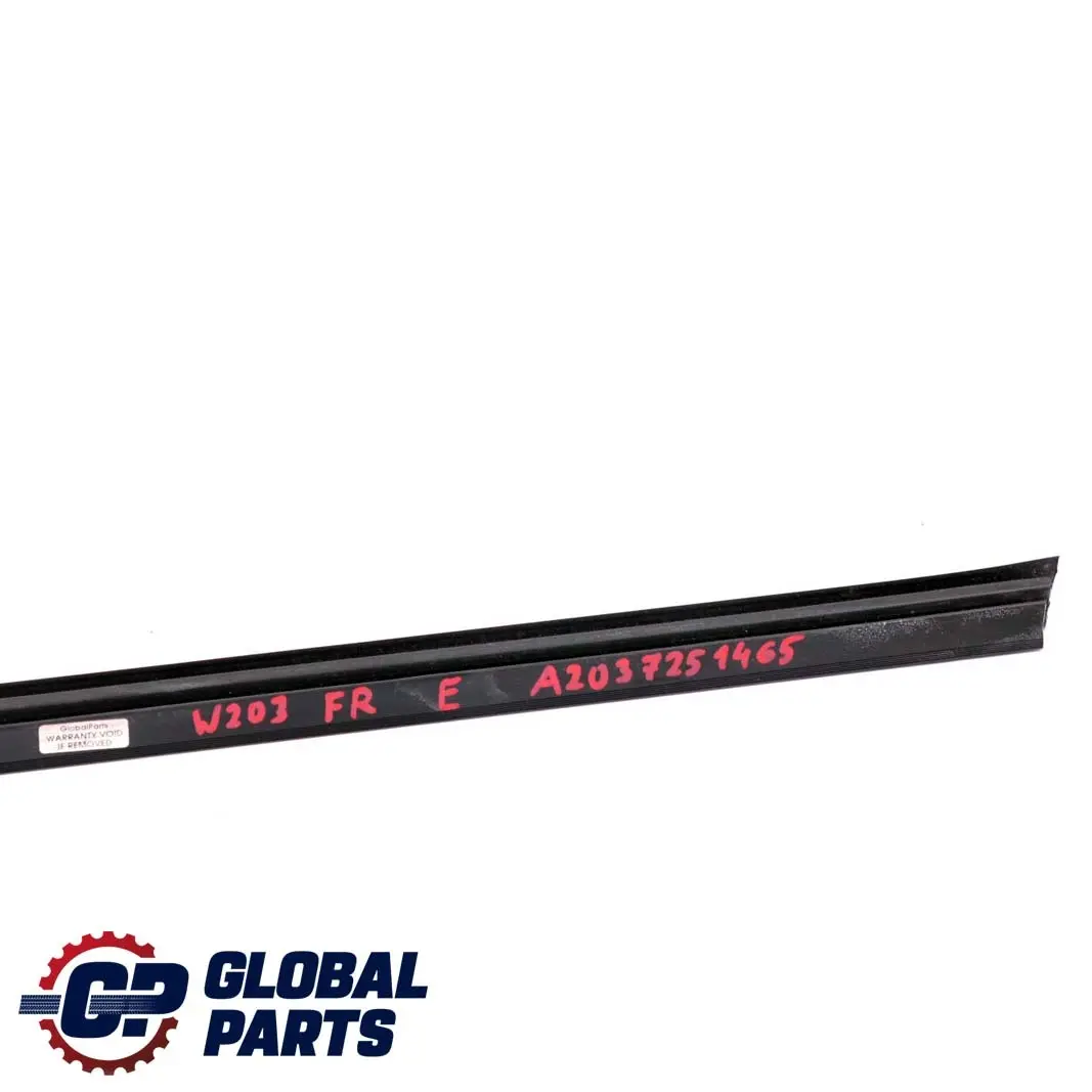  Mercedes-Benz C-Class W203 Sealing Rail Left Right N/O/S Front Door - SKU A2037251465 - Part number A2037251465
