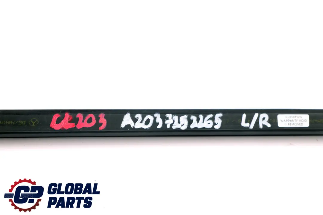 Mercedes CLC-Class CL203 Sealing Rail Left Right N/O/S Front Door - SKU A2037252265 - Part number A2037252265