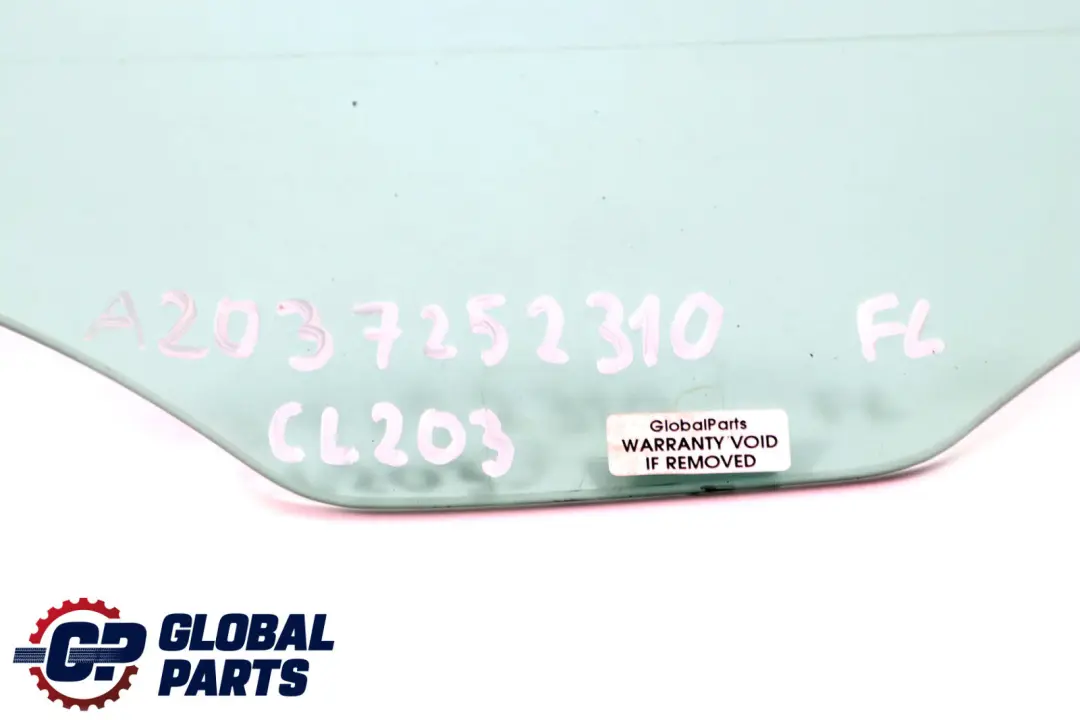  Mercedes-Benz CLC-Class CL203 Front Left N/S Window Glass AS2 - SKU A2037252310 - Part number A2037252310