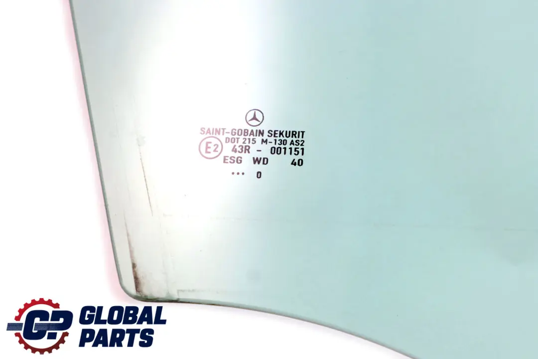 Mercedes CL203 Front Right O/S Window Glass AS2 - SKU A2037252410 - Part number A2037252410