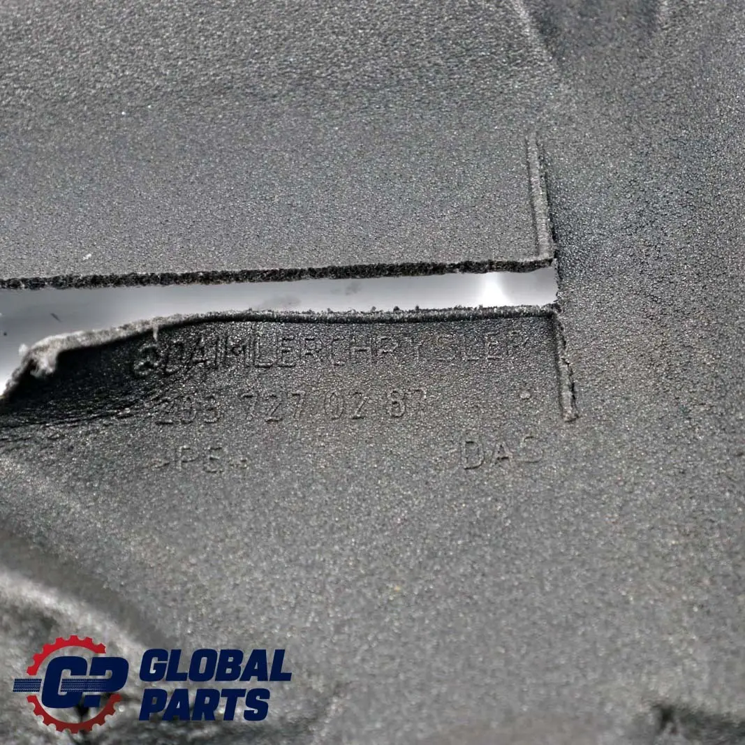  Mercedes-Benz C W203 Front Right O/S Interior Door Insulation Seal - SKU A2037270287 - Part number A2037270287