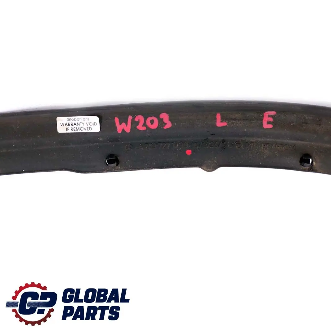 Mercedes-Benz C-Class W203 Front Left N/S Door Weatherstrip Seal to with Part number A2037271730 Mercedes-Benz C-Class W203 Front Left N/S Door Weatherstrip Seal - SKU A2037271730 - Part number A2037271730