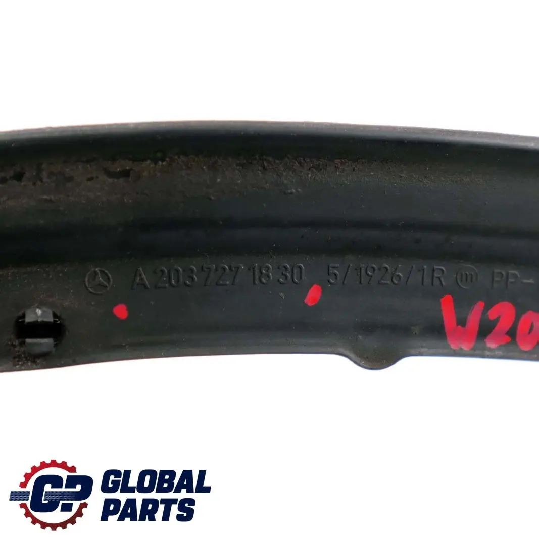 Mercedes-Benz C-Class W203 Front Right O/S Door Weatherstrip Seal to with Part number A2037271830 Mercedes-Benz C-Class W203 Front Right O/S Door Weatherstrip Seal - SKU A2037271830 - Part number A2037271830