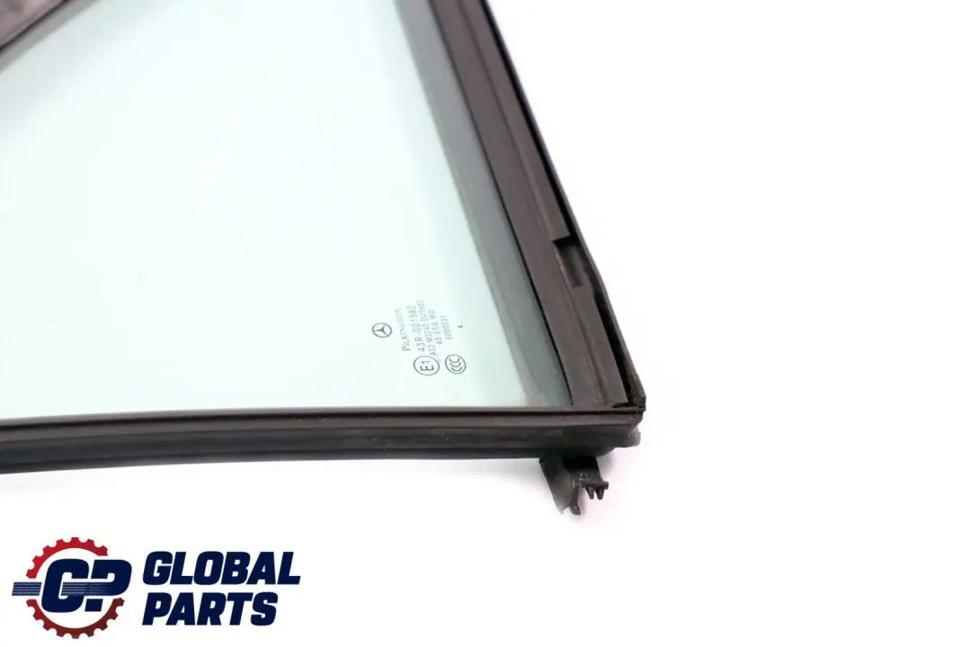 Ventana Lateral Trasera Izquierda Cristal Verde AS2 para Mercedes W203 con número de pieza A2037300100 Mercedes W203 Ventana Lateral Trasera Izquierda Cristal Verde AS2 - SKU A2037300100 - Número de pieza A2037300100