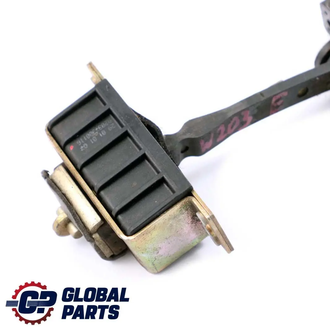 Door Brake Stopper Strap Rear Left Right to Mercedes W203 with Part number A2037300116 Mercedes W203 Door Brake Stopper Strap Rear Left Right - SKU A2037300116 - Part number A2037300116