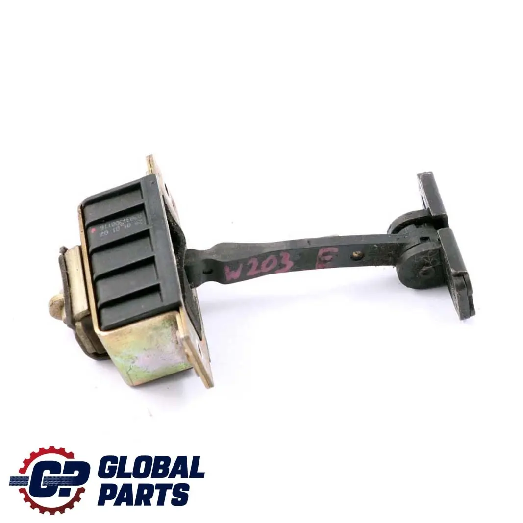 Mercedes W203 Door Brake Stopper Strap Rear Left Right - SKU A2037300116 - Part number A2037300116