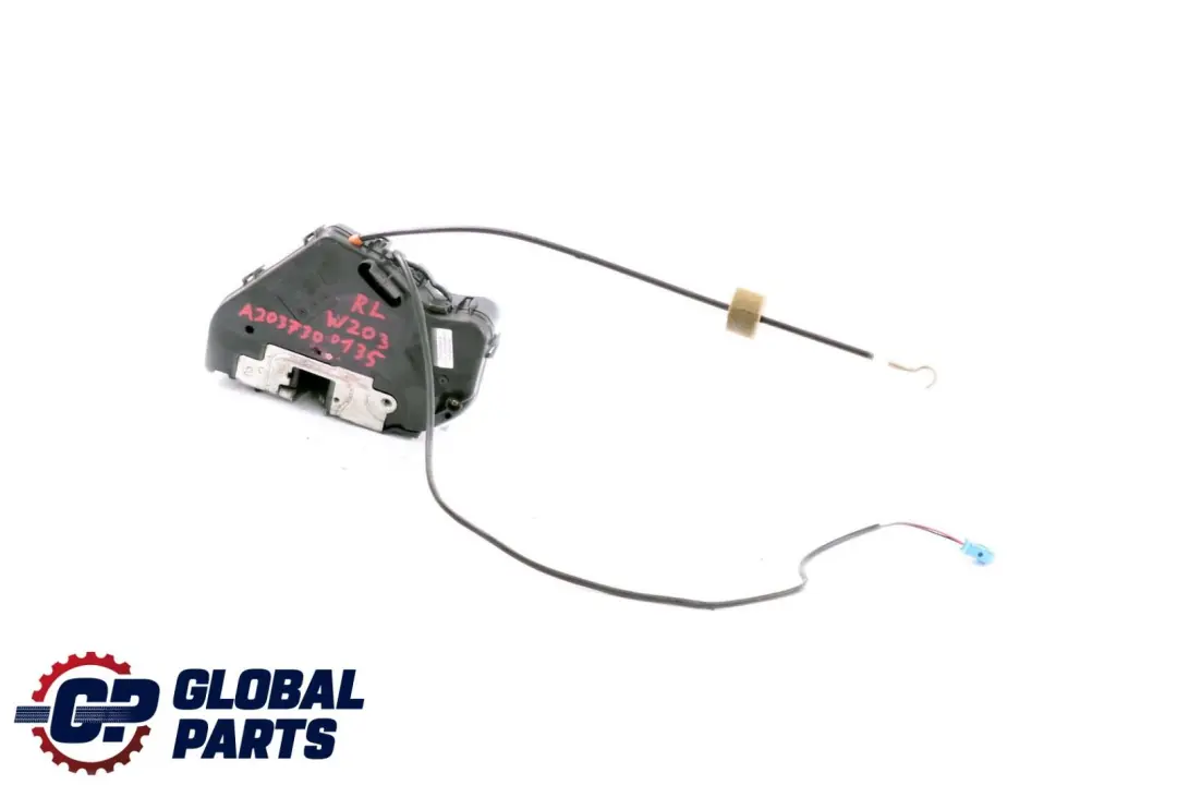Actuador Mecanismo Cierre Puerta Trasera Izquierda para Mercedes W203 con número de pieza A2037300135 Mercedes W203 Actuador Mecanismo Cierre Puerta Trasera Izquierda - SKU A2037300135 - Número de pieza A2037300135