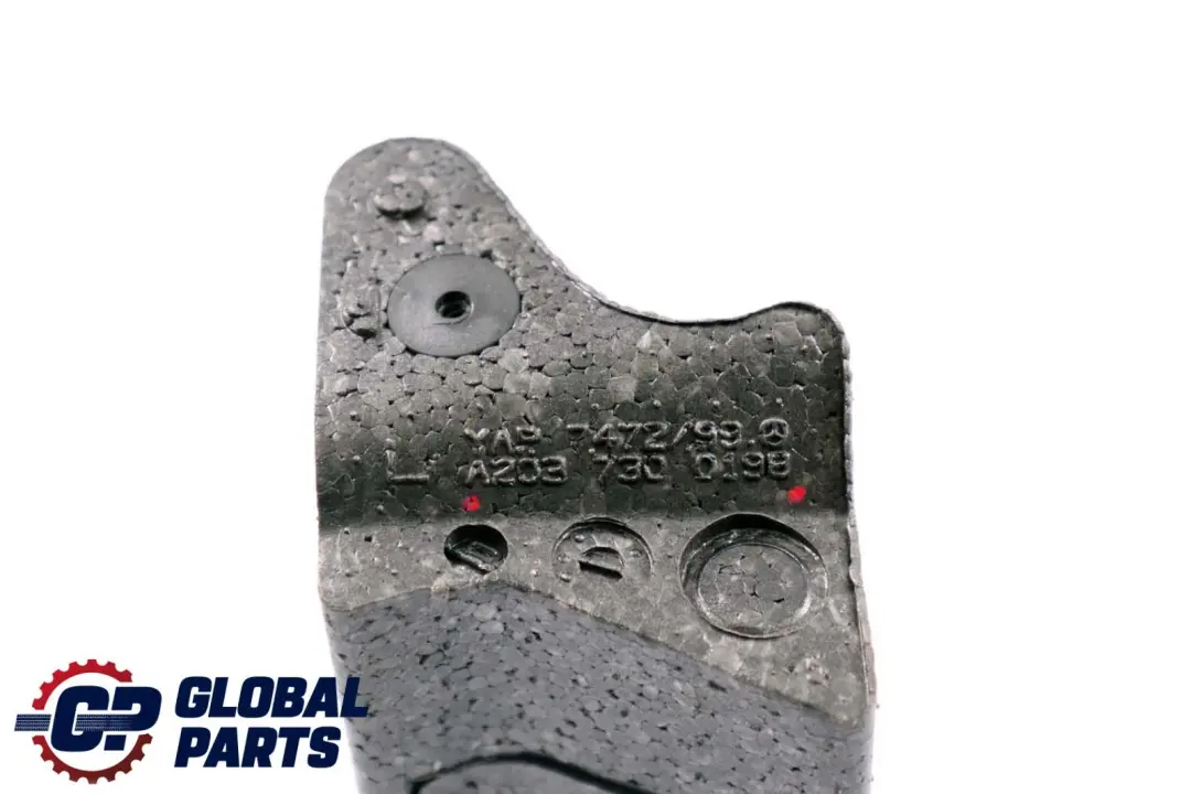 Mercedes-Benz C-Class W203 Rear Left N/S Door Foam Insulation Cover - SKU A2037300198 - Part number A2037300198