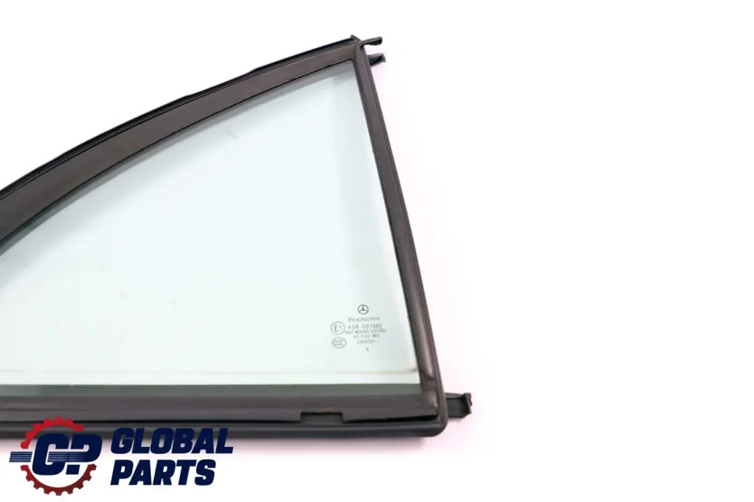 Mercedes Classe C W203 Fenêtre arrière droite Side Glass Green AS2 - SKU A2037300200 - Numéro de pièce A2037300200