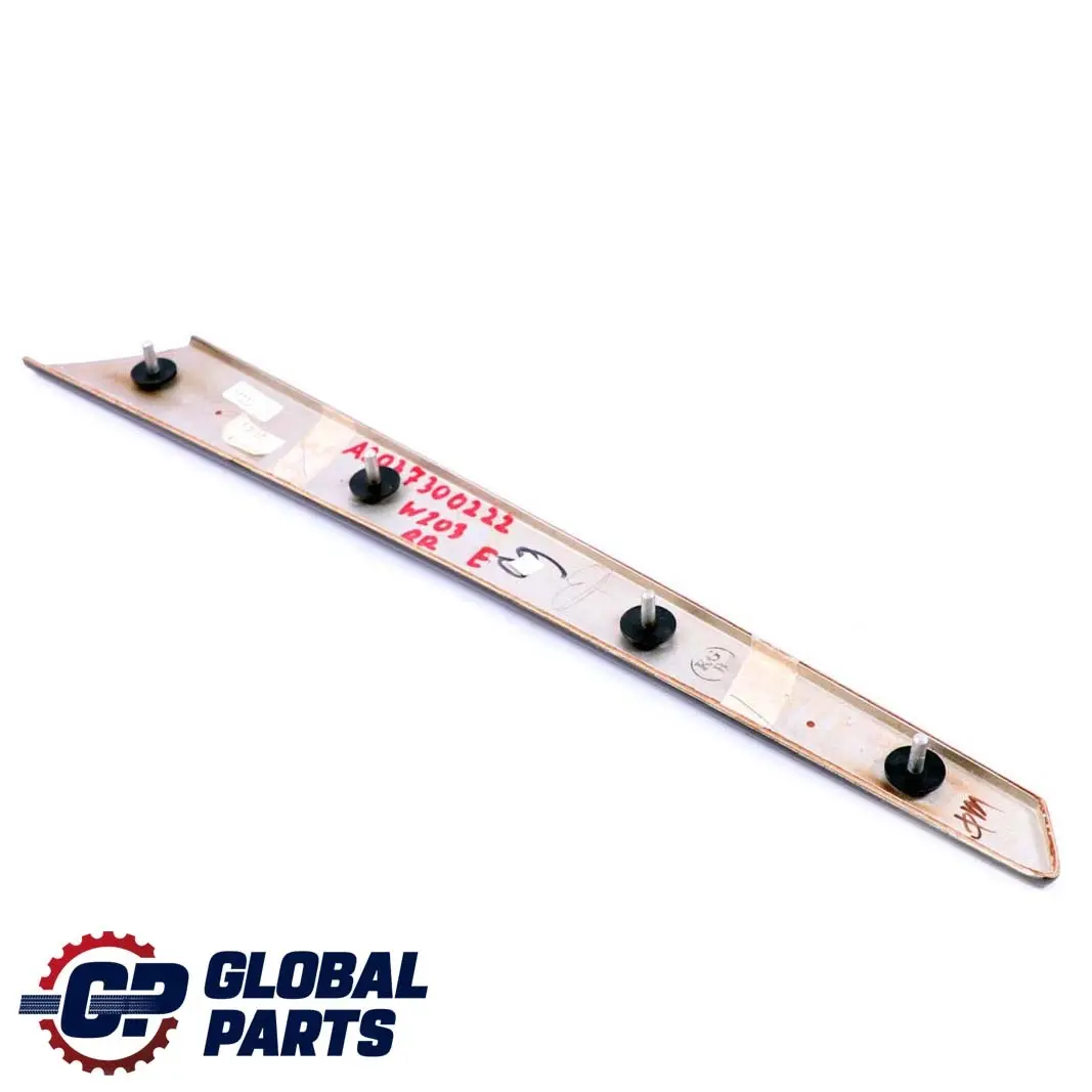 Mercedes-Benz C W203 Wood Strip Cover Trim Door Rear Right O/S to with Part number A2037300222 Mercedes-Benz C W203 Wood Strip Cover Trim Door Rear Right O/S - SKU A2037300222 - Part number A2037300222
