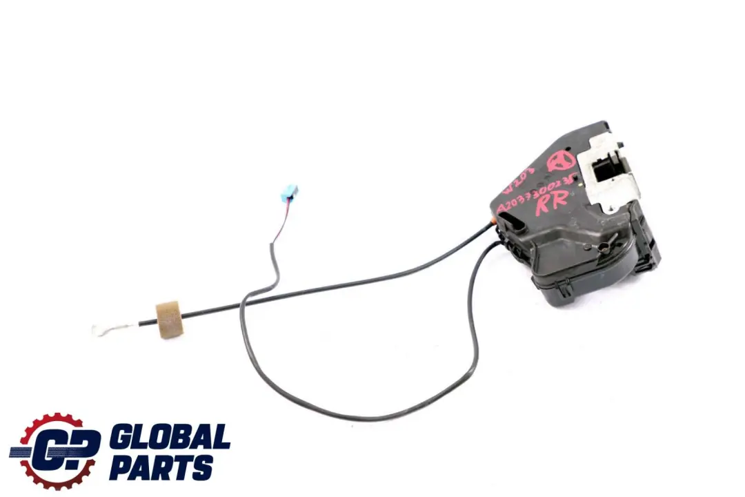 Mercedes W203 Rear Right Door Lock Latch Mechanism Actuator - SKU A2037300235 - Part number A2037300235