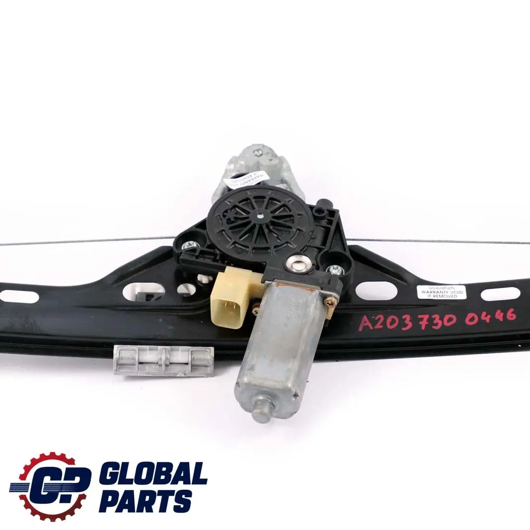 Regolatore alzacristalli posteriore destro elettrico per Mercedes C W203 con numero di parte A2037300446 Mercedes C W203 Regolatore alzacristalli posteriore destro elettrico - SKU A2037300446 - Numero di parte A2037300446