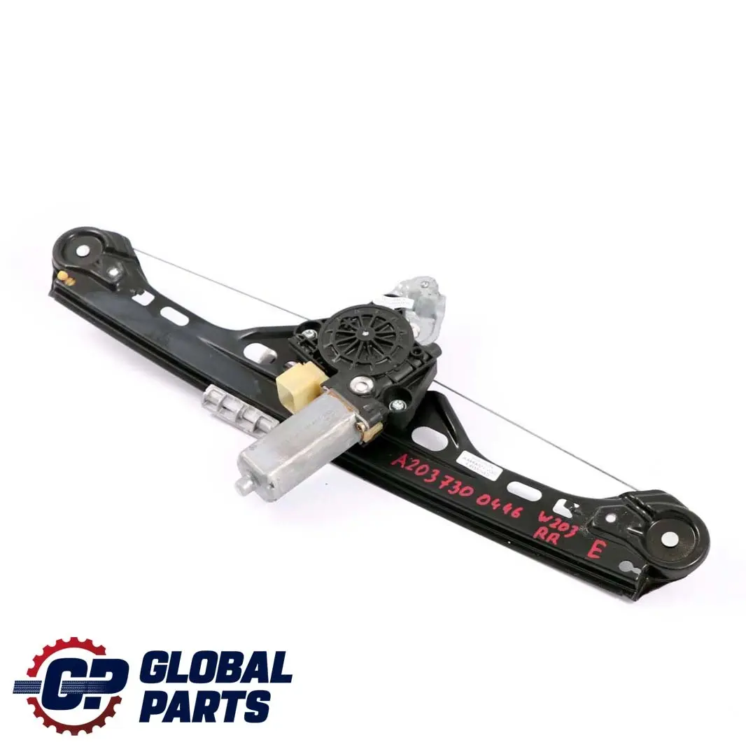 Regulator Szyby Prawy Tył do Mercedes C W203 o numerze A2037300446 Mercedes C W203 Regulator Szyby Prawy Tył - SKU A2037300446 - Numer Części A2037300446