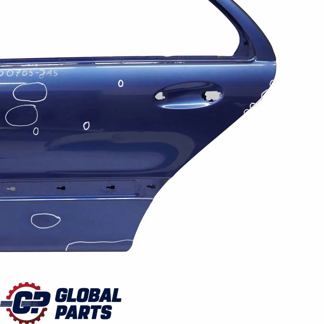Mercedes-Benz C-Class W203 Door Rear Left N/S Jaspisblau Blue Metallic - 345 to with Part number A2037300705 Mercedes-Benz C-Class W203 Door Rear Left N/S Jaspisblau Blue Metallic - 345 - SKU A2037300705-JAS - Part number A2037300705