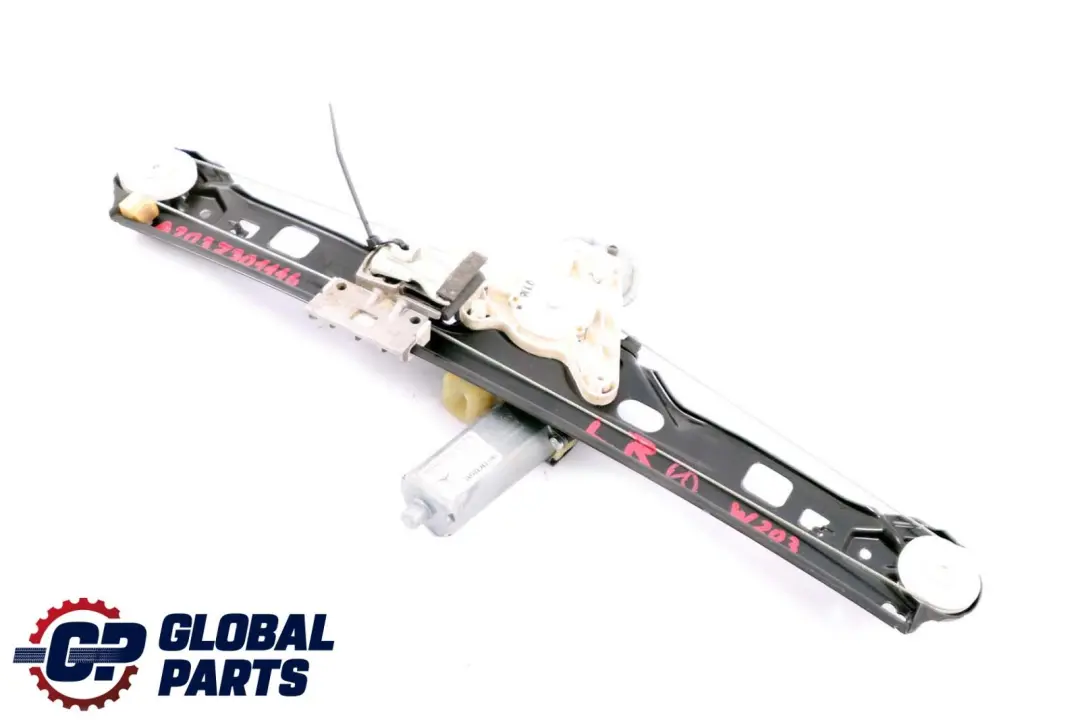 Mercedes-Benz C-Class W203 Rear Left Door N/S Window Regulator Lifter Electric to with Part number A2037301146 Mercedes-Benz C-Class W203 Rear Left Door N/S Window Regulator Lifter Electric - SKU A2037301146 - Part number A2037301146