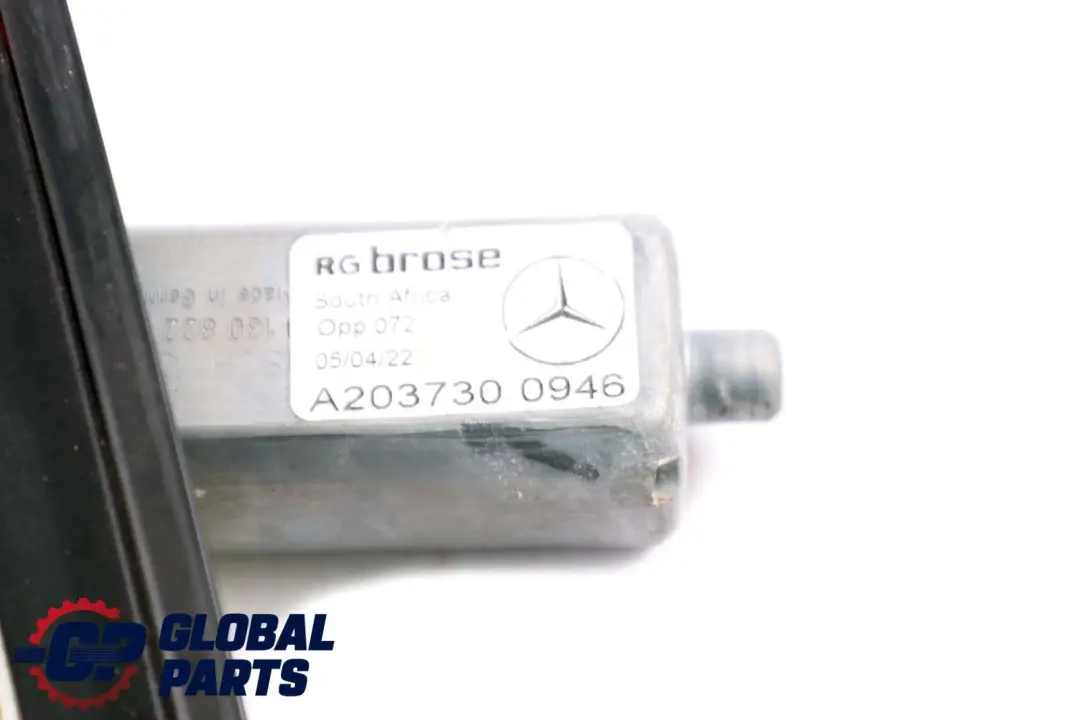 Mercedes-Benz C-Class W203 Rear Left Door N/S Window Regulator Lifter Electric to with Part number A2037301146 Mercedes-Benz C-Class W203 Rear Left Door N/S Window Regulator Lifter Electric - SKU A2037301146 - Part number A2037301146