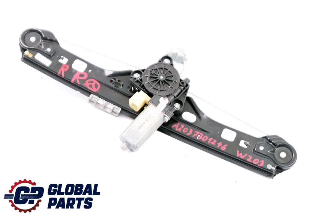 Mercedes-Benz Clase C W203 Puerta Trasera Derecha Elevalunas Elevador El?ctrico para con número de pieza A2037301246 Mercedes-Benz Clase C W203 Puerta Trasera Derecha Elevalunas Elevador El?ctrico - SKU A2037301246 - Número de pieza A2037301246