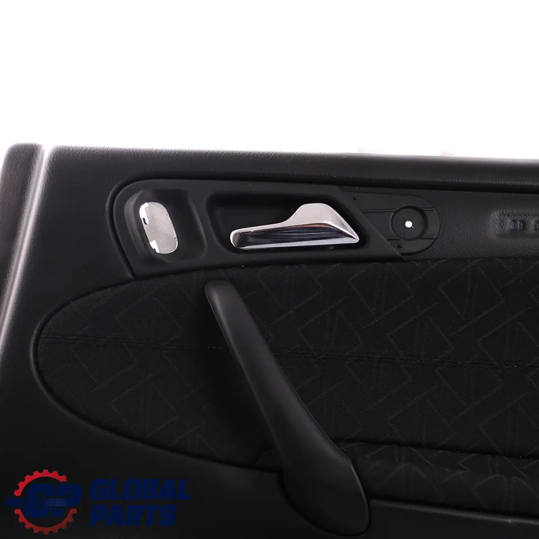 Mercedes W203 Pannello rivestimento della scheda porta posteriore destra Nero - SKU A2037304070-1 - Numero di parte A2037304070