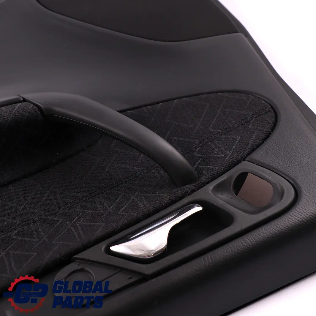 Trasera Derecha O / Panel De La tarjeta De puerta De tela Negro para Mercedes W203 con número de pieza A2037304070 Mercedes W203 Trasera Derecha O / Panel De La tarjeta De puerta De tela Negro - SKU A2037304070-1 - Número de pieza A2037304070