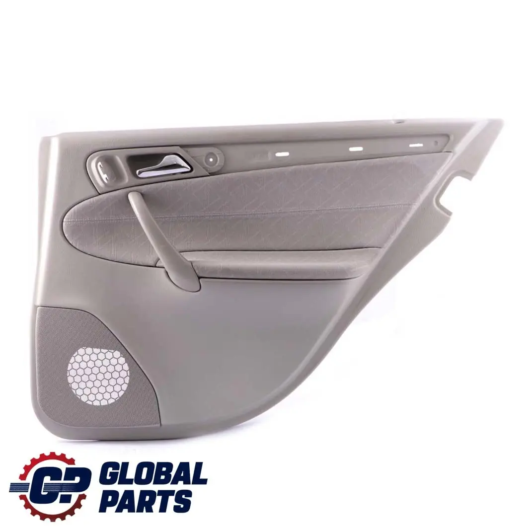 Mercedes-Benz C-Class W203 Rear Right O/S Door Card Trim Panel Cloth Beige