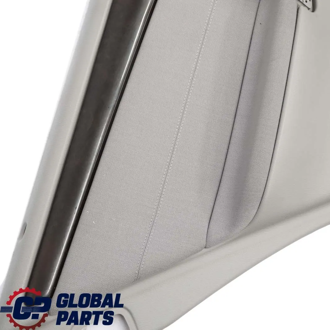 Mercedes W203 Trasera Izquierda Panel de Tarjeta de Puerta Tela Gris alpaca - SKU A2037304162 - Número de pieza A2037304162