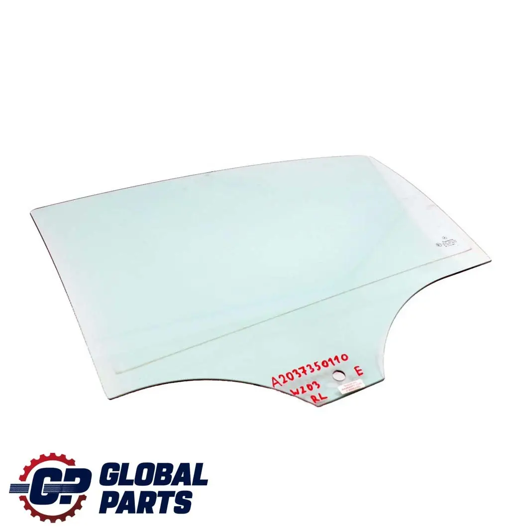 Benz Classe C W203 Posteriore Sinistra Blu Vetro Disco AS2 per Mercedes con numero di parte A2037350110 Mercedes Benz Classe C W203 Posteriore Sinistra Blu Vetro Disco AS2 - SKU A2037350110 - Numero di parte A2037350110
