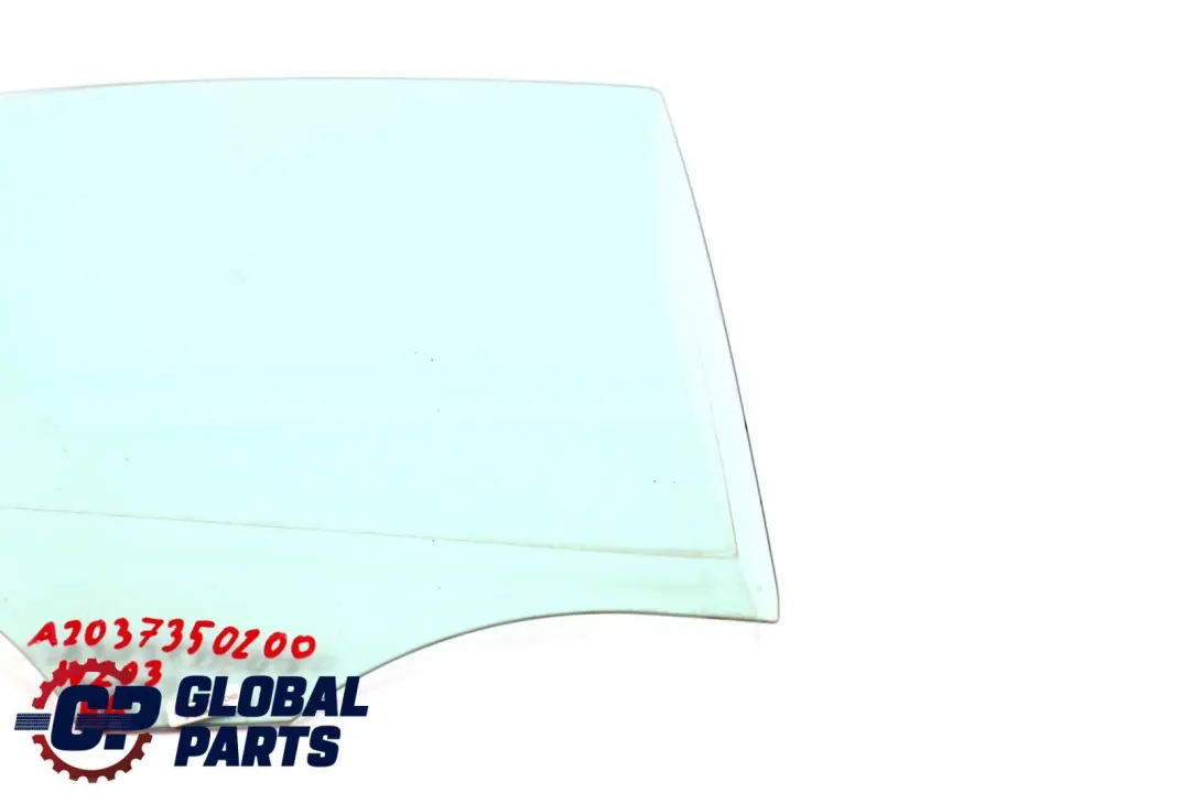  Mercedes-Benz W203 Arriere Droite Bleu Verre Vitre AS2 - SKU A2037350200 - Numéro de pièce A2037350200