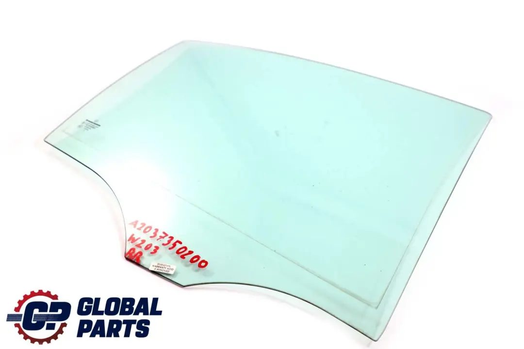  Mercedes-Benz C-Klasse W203 Hinten Rechts Blau Glas Scheibe AS2 - SKU A2037350200 - Teilenummer A2037350200