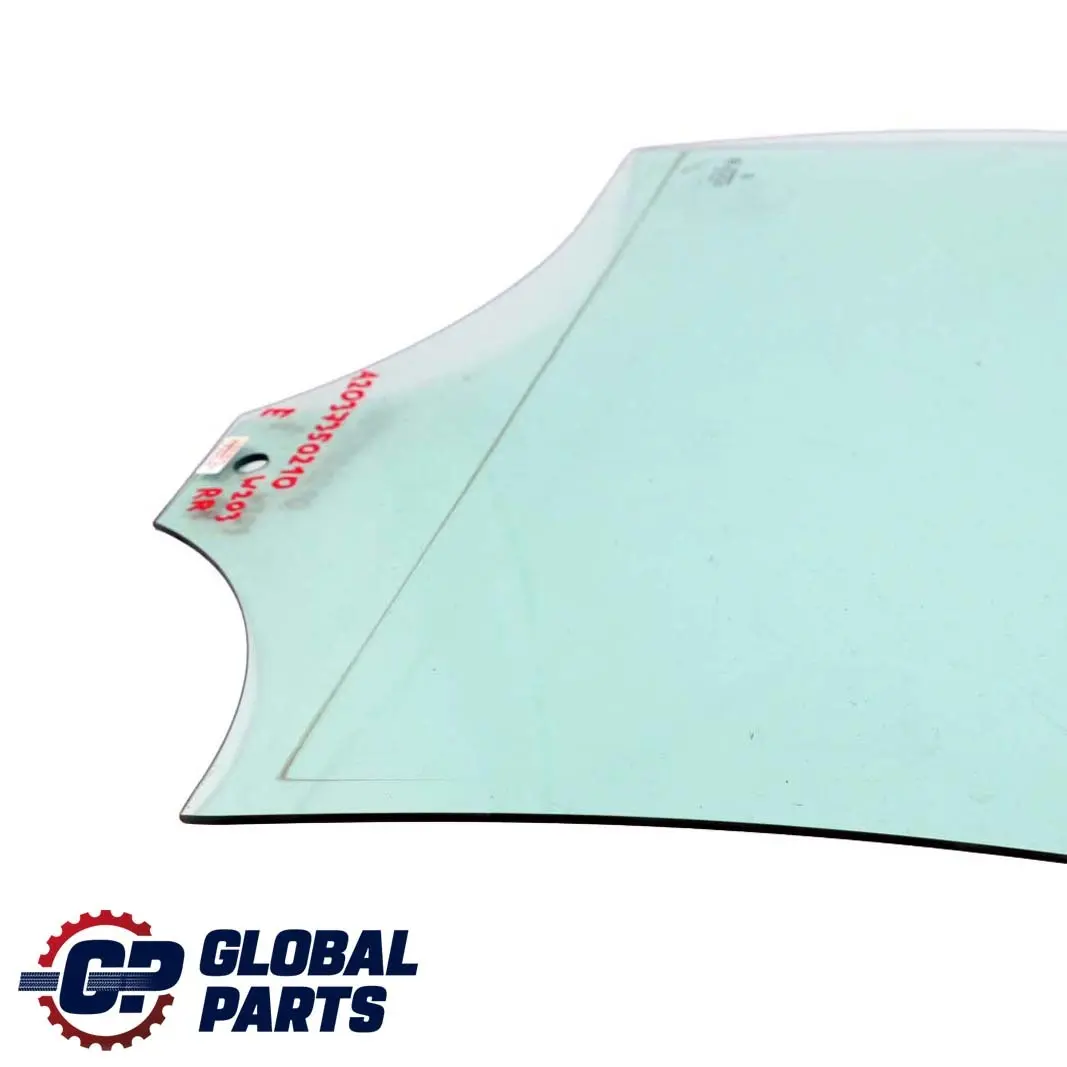 Mercedes-Benz C-Class W203 Rear Right O/S Window Glass Green AS2 to with Part number A2037350210 Mercedes-Benz C-Class W203 Rear Right O/S Window Glass Green AS2 - SKU A2037350210 - Part number A2037350210
