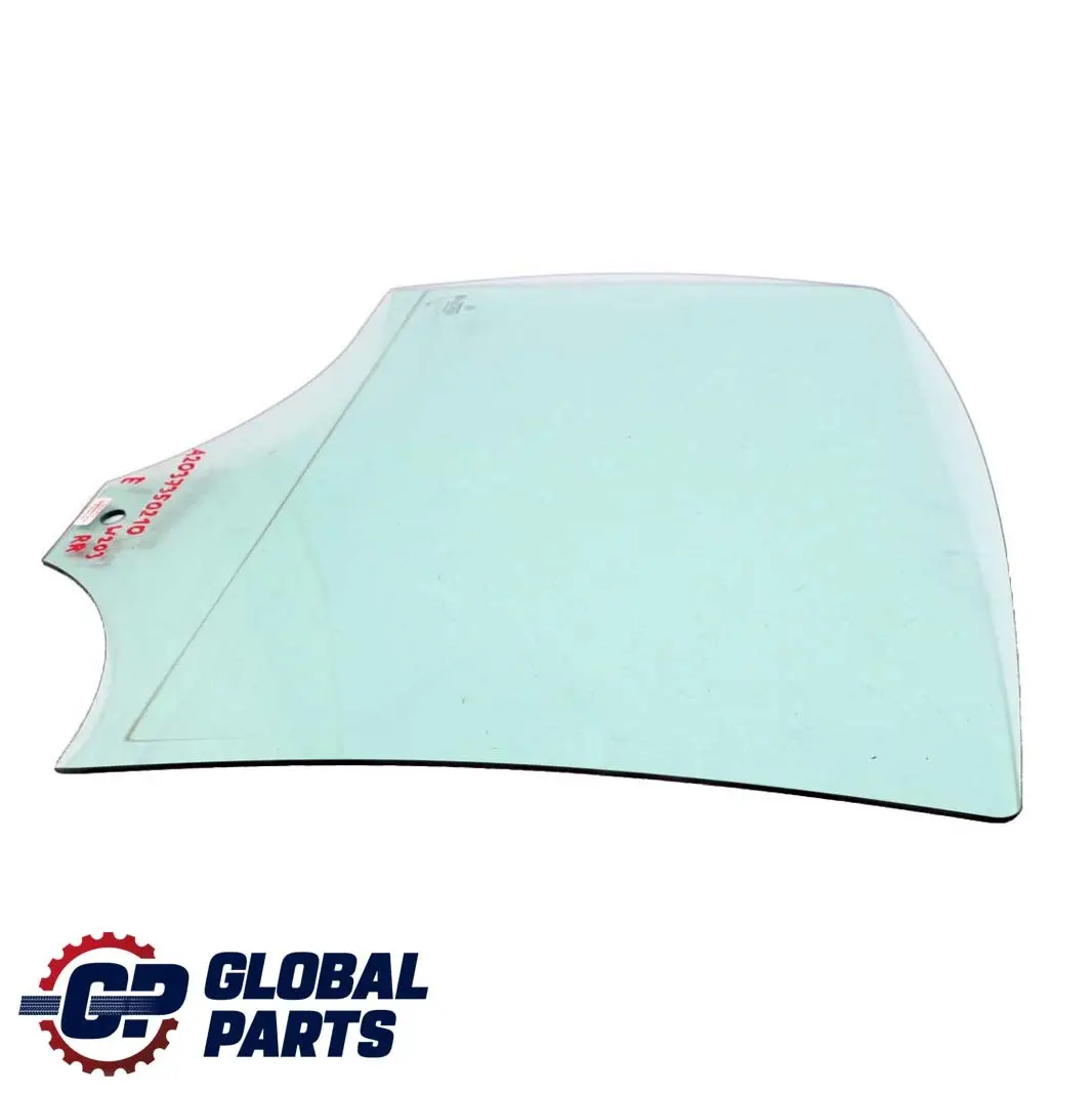 Mercedes-Benz C-Class W203 Rear Right O/S Window Glass Green AS2 to with Part number A2037350210 Mercedes-Benz C-Class W203 Rear Right O/S Window Glass Green AS2 - SKU A2037350210 - Part number A2037350210