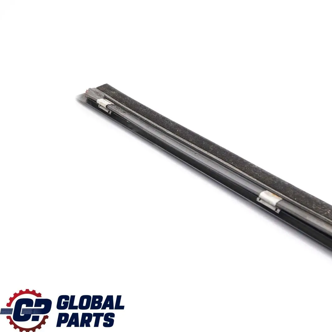 Left N/S Window Outer Trim Strip Moulding to Mercedes W203 Rear with Part number A2037350565 Mercedes W203 Rear Left N/S Window Outer Trim Strip Moulding - SKU A2037350565 - Part number A2037350565