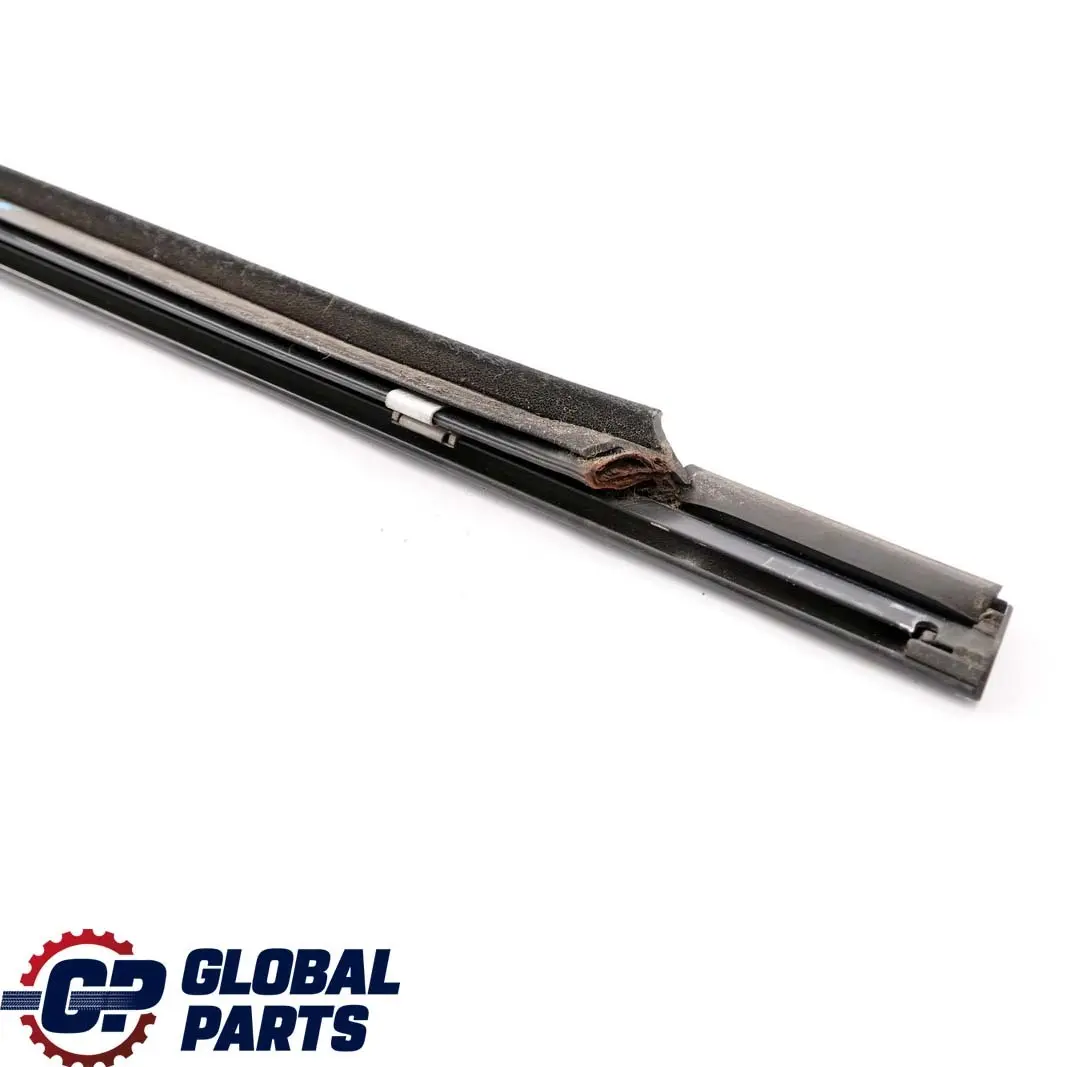 Left N/S Window Outer Trim Strip Moulding to Mercedes W203 Rear with Part number A2037350565 Mercedes W203 Rear Left N/S Window Outer Trim Strip Moulding - SKU A2037350565 - Part number A2037350565