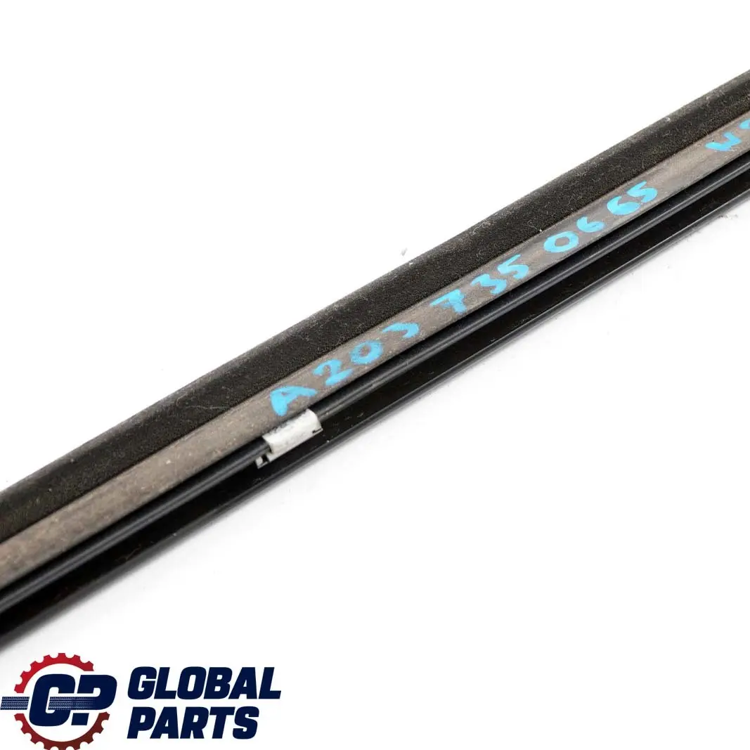 Mercedes-Benz C-Class W203 Rear Right O/S Window Outer Trim Strip Moulding to with Part number A2037350665 Mercedes-Benz C-Class W203 Rear Right O/S Window Outer Trim Strip Moulding - SKU A2037350665 - Part number A2037350665