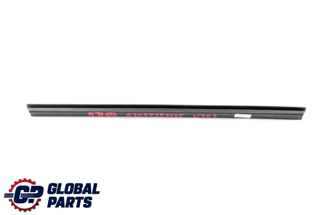  Mercedes-Benz C-Class W203 Rear Left Right N/O/S Door Window Seal Gasket - SKU A2037351665 - Part number A2037351665