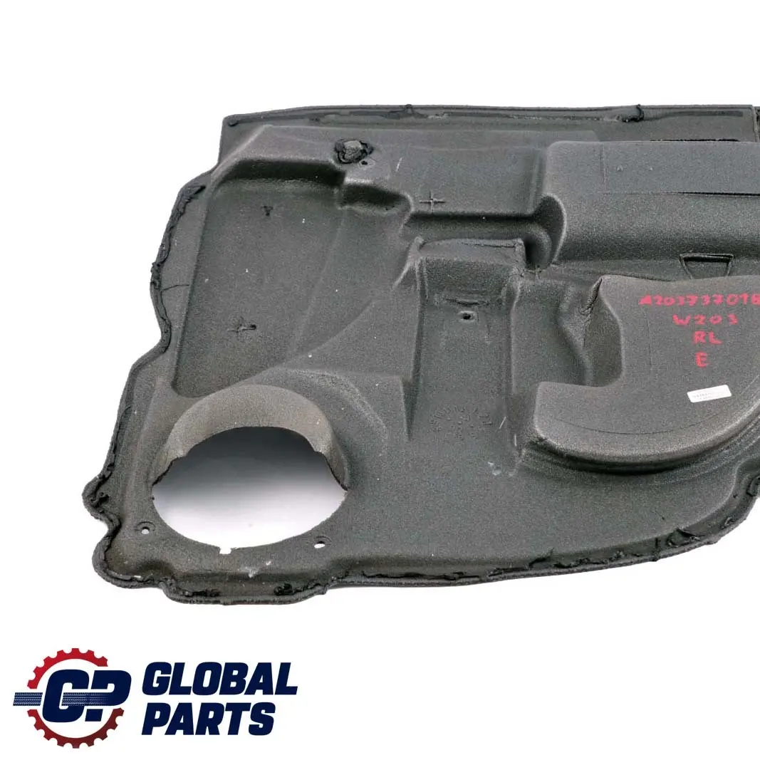 Mercedes-Benz C-Class W203 Rear Left Interior Door Insulation Seal to with Part number A2037370187 Mercedes-Benz C-Class W203 Rear Left Interior Door Insulation Seal - SKU A2037370187 - Part number A2037370187