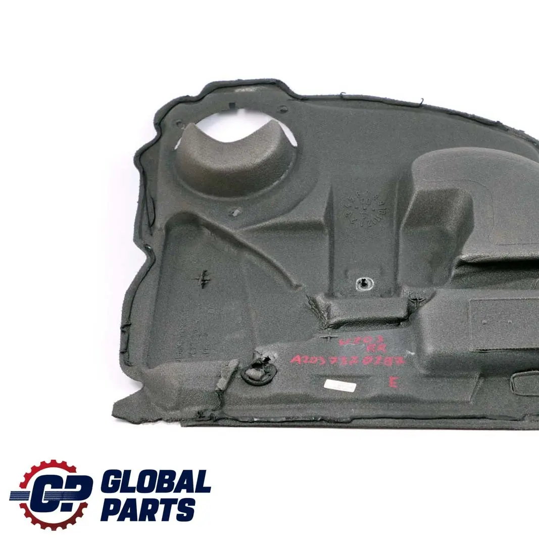  Mercedes-Benz W203 Arriere Droite Innent?risolierung Joint - SKU A2037370287 - Numéro de pièce A2037370287