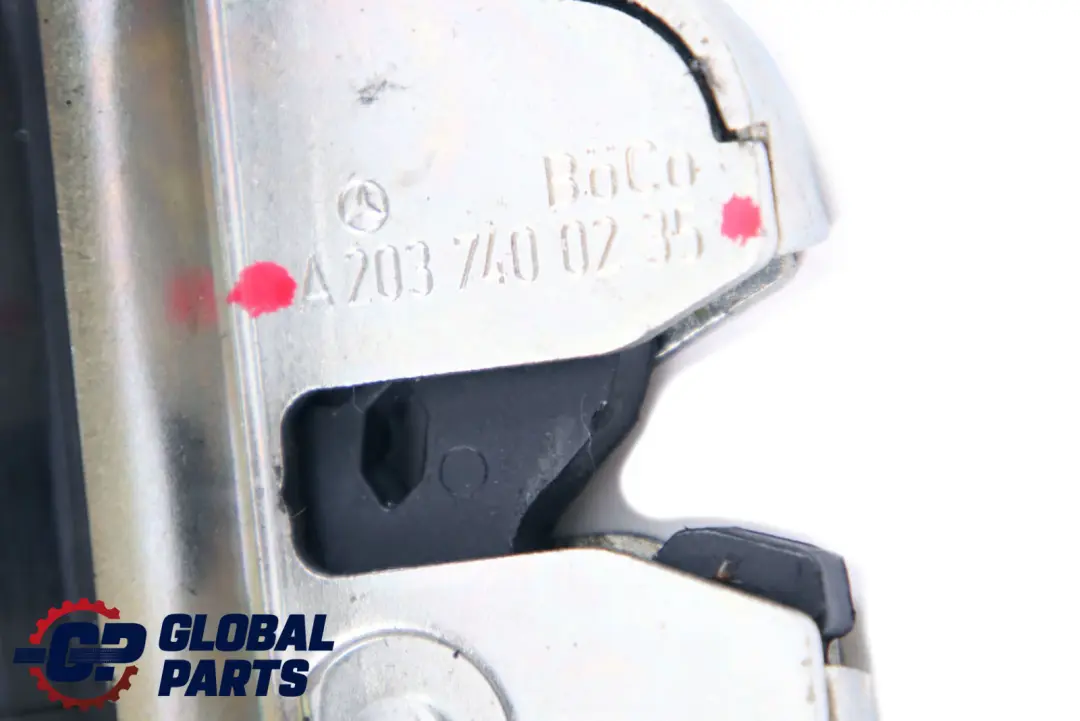 Heck Klappen Schloss Verschluss für Mercedes CLC CL203 W203 mit Teilenummer A2037400235 Mercedes CLC CL203 W203 Heck Klappen Schloss Verschluss - SKU A2037400235 - Teilenummer A2037400235