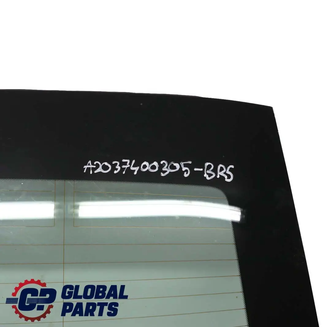  Mercedes-Benz CLC CL203 SportCoupe Boot Trunk Lid Tailgate Brilliant Silver 744 - SKU A2037400305-BRS - Part number A2037400305