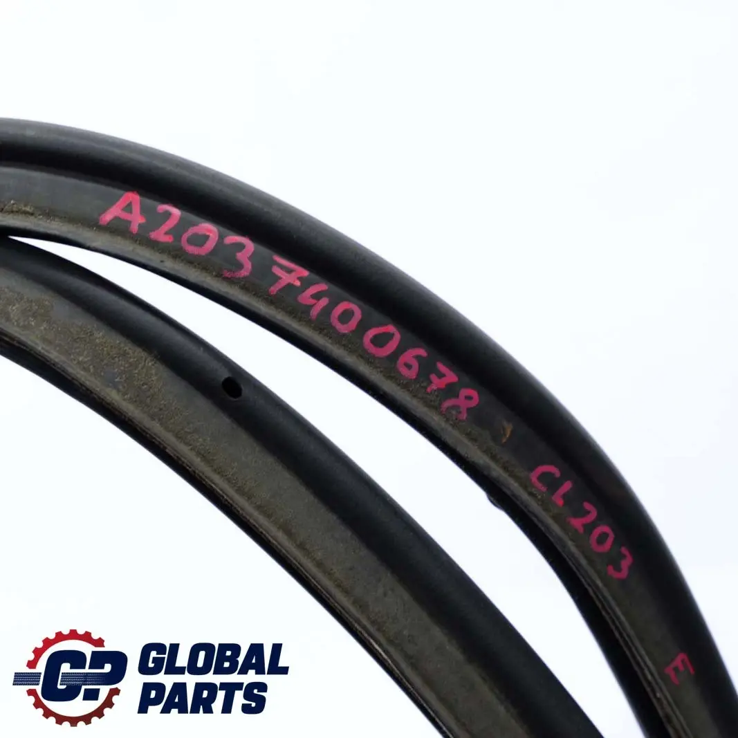 Mercedes-Benz CLC CL203 Trunk Sealing Seal Gasket Rear Panel Door to with Part number A2037400678 Mercedes-Benz CLC CL203 Trunk Sealing Seal Gasket Rear Panel Door - SKU A2037400678 - Part number A2037400678