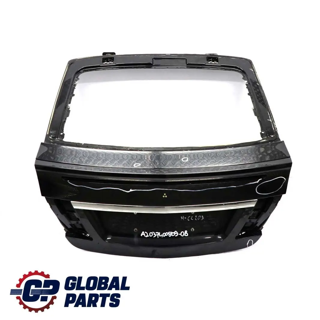 Class W203 SportCoupe Boot Trunk Lid Tailgate Cubanite Silver - 723 to Mercedes C with Part number A2037400305 Mercedes C Class W203 SportCoupe Boot Trunk Lid Tailgate Cubanite Silver - 723 - SKU A2037400305-CS - Part number A2037400305