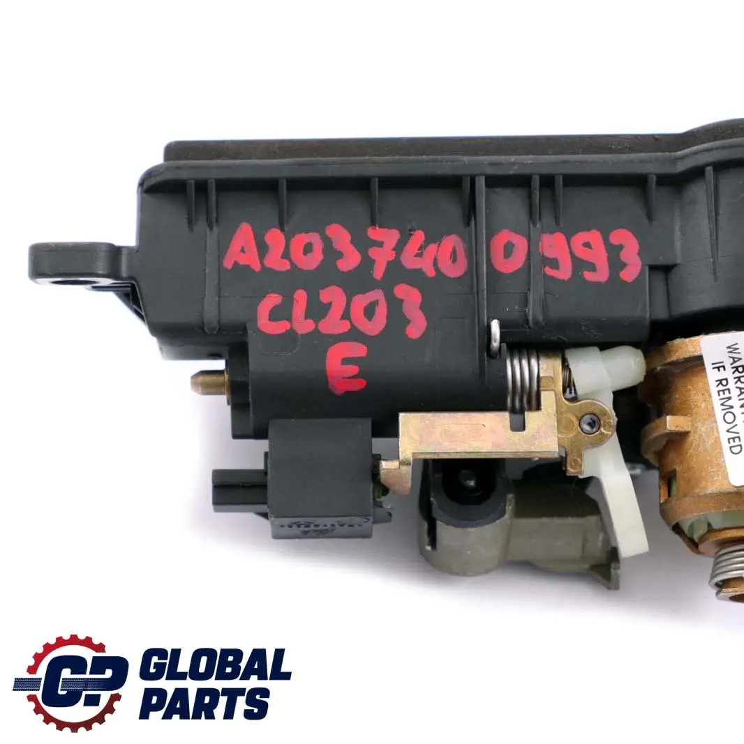  Mercedes-Benz CL203 Rear Door Tailgate Bootlid Handle Lock Catch - SKU A2037400993 - Part number A2037400993